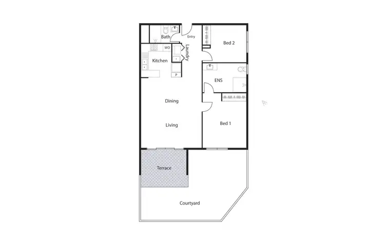 Floorplan of Homely house listing, 7/18 Devonport Street, Lyons ACT 2606