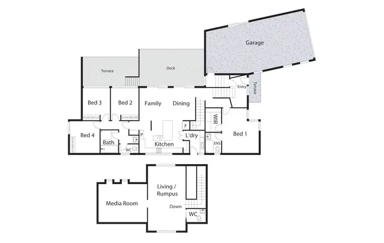 Floorplan of Homely house listing, 10 Kallista Place, Conder ACT 2906
