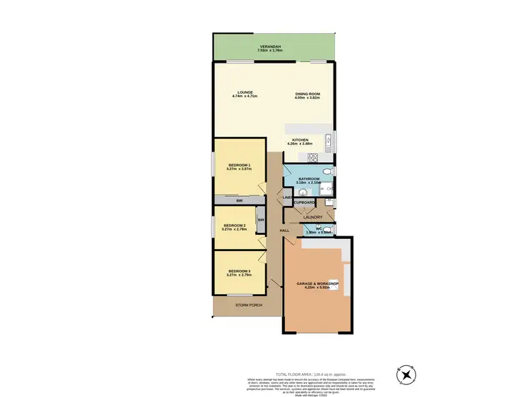 Floorplan of Homely house listing, 37 Sanderson Rd, Kanahooka NSW 2530