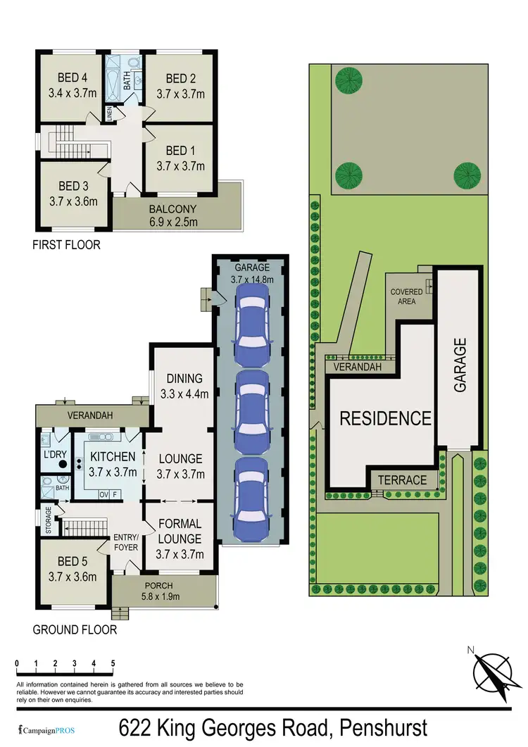 Floorplan of Homely house listing, 622 King Georges Road, Penshurst NSW 2222
