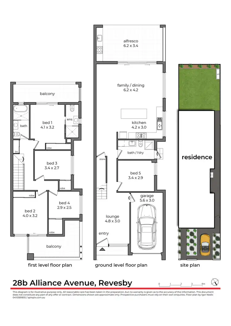 Floorplan of Homely house listing, 28b Alliance Ave, Revesby NSW 2212