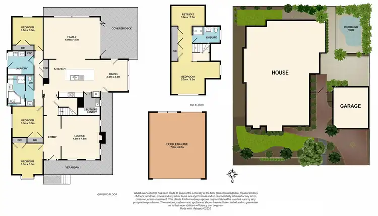 Floorplan of Homely house listing, 95 Pia Drive, Rowville VIC 3178