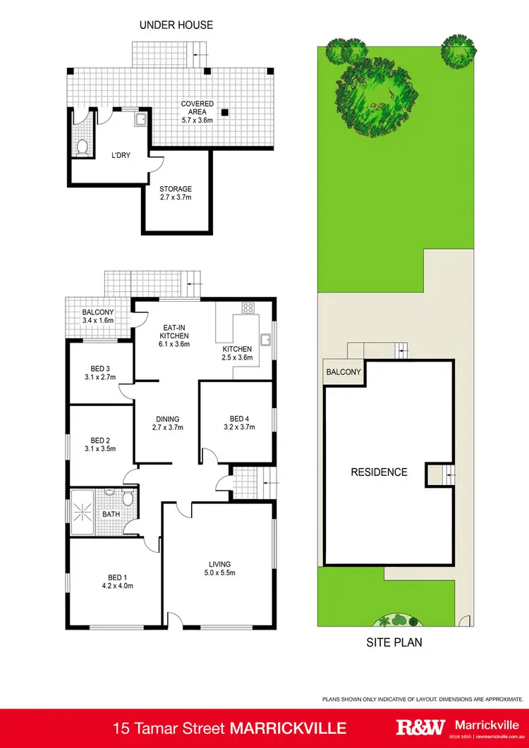 Floorplan of Homely house listing, 15 Tamar Street, Marrickville NSW 2204