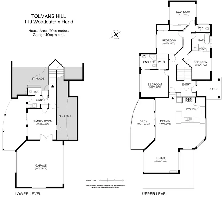 Floorplan of Homely house listing, 119 Woodcutters Road, Tolmans Hill TAS 7007