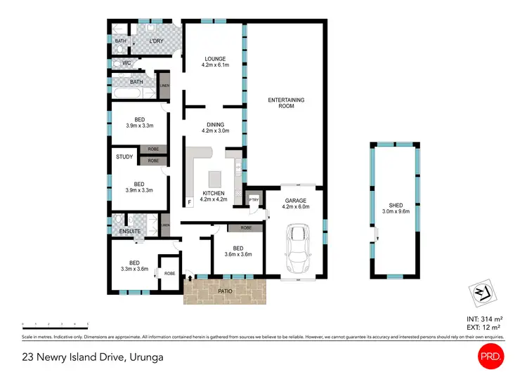 Floorplan of Homely house listing, 23 Newry Island Drive, Urunga NSW 2455