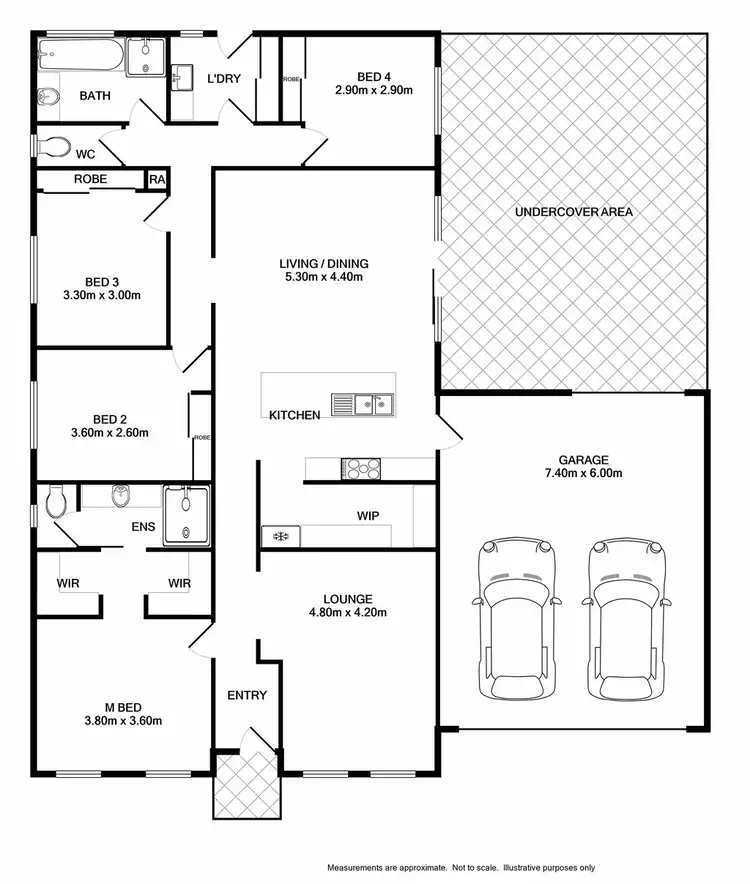 Floorplan of Homely house listing, 89 Smiggins Drive, Thurgoona NSW 2640