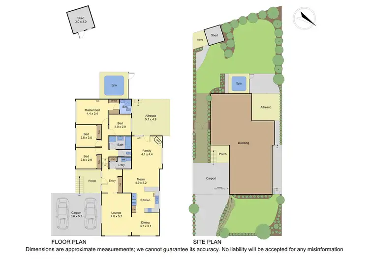 Floorplan of Homely house listing, 4 Trenham Court, Mitcham VIC 3132