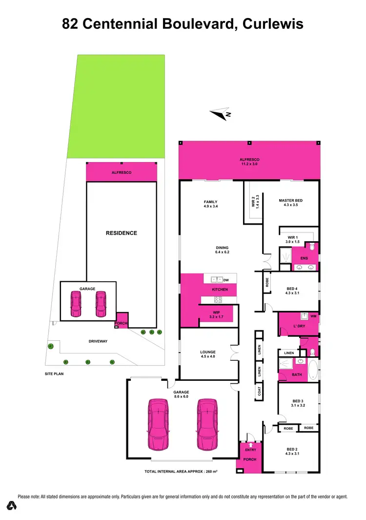 Floorplan of Homely house listing, 82 Centennial Boulevard, Curlewis VIC 3222