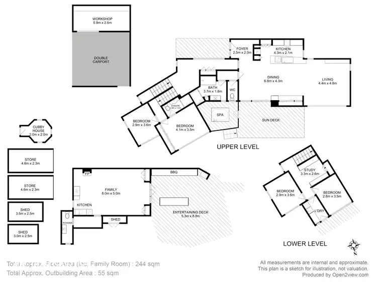 Floorplan of Homely house listing, 27 Fossil Cove Drive, Blackmans Bay TAS 7052