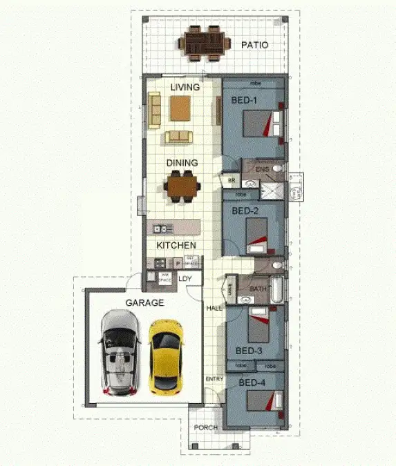 Floorplan of Homely house listing, 13 Rowley Place, Burdell QLD 4818