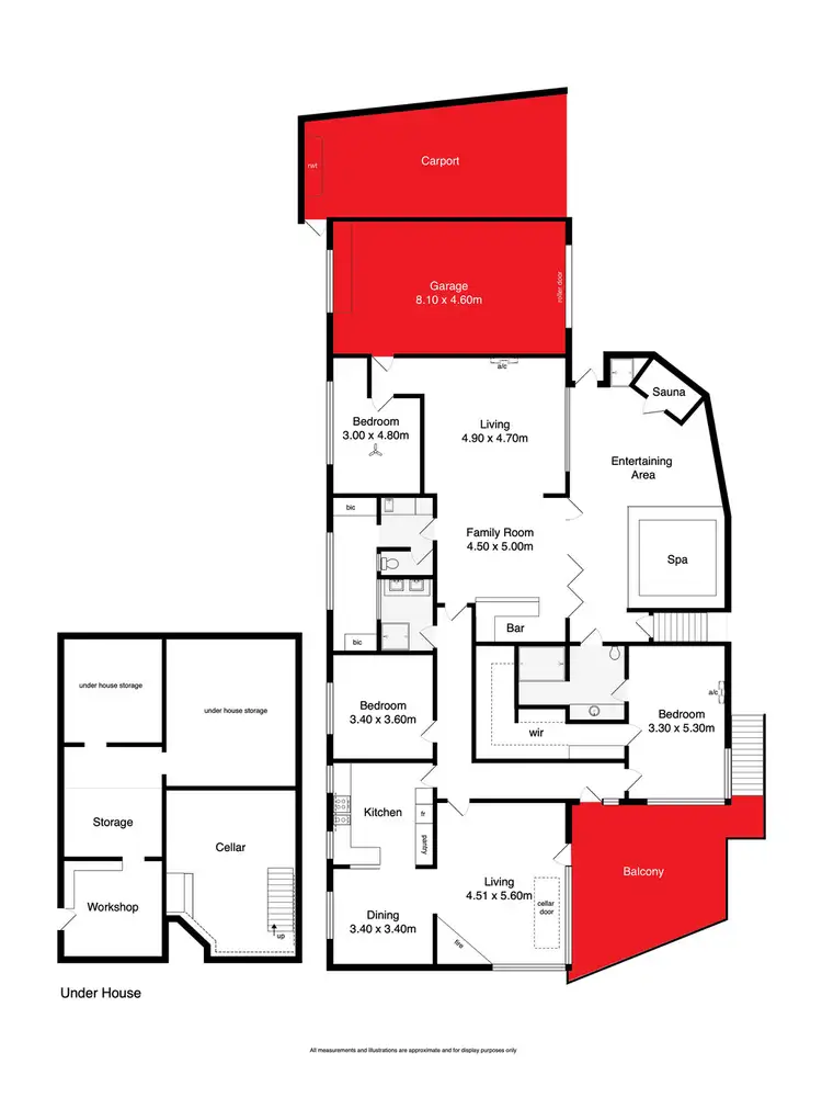 Floorplan of Homely house listing, 5 PASSATT STREET, Encounter Bay SA 5211