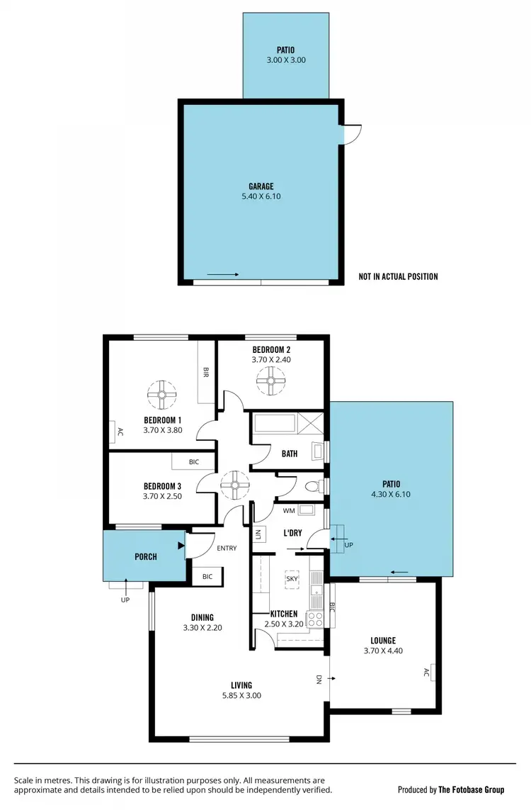 Floorplan of Homely house listing, 25 Columba Street, Morphett Vale SA 5162