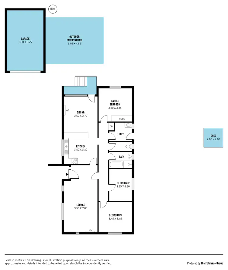 Floorplan of Homely house listing, 22 Brigalow Road, Morphett Vale SA 5162