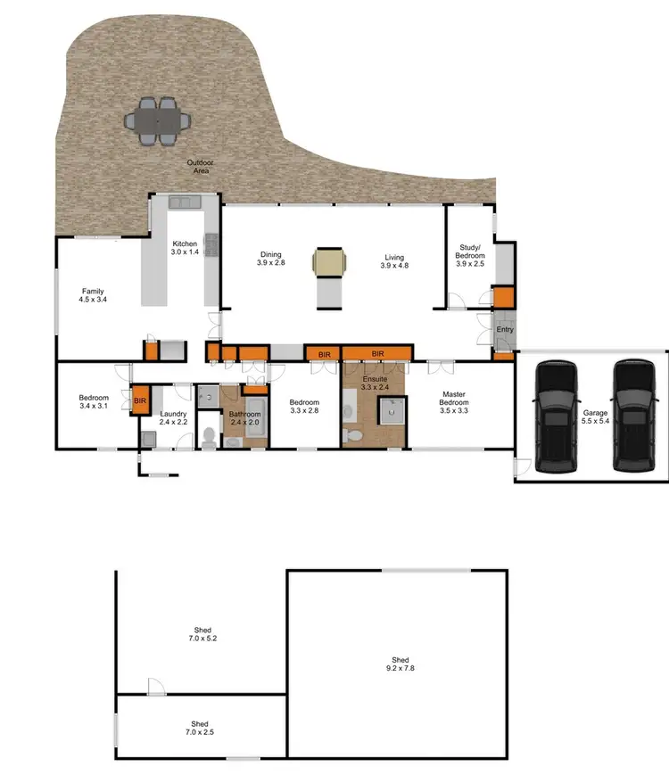 Floorplan of Homely rural property listing, 1325 BOOLARRA-MIRBOO NORTH ROAD, Boolarra VIC 3870