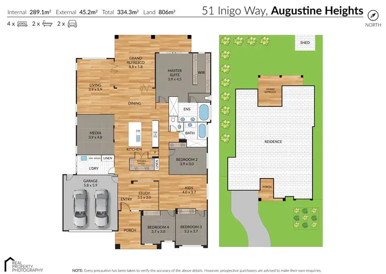 Floorplan of Homely house listing, 51 Inigo Way, Augustine Heights QLD 4300