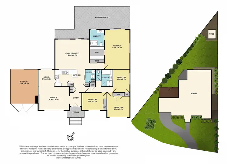 Floorplan of Homely house listing, 2 Jordan Court, Boronia VIC 3155