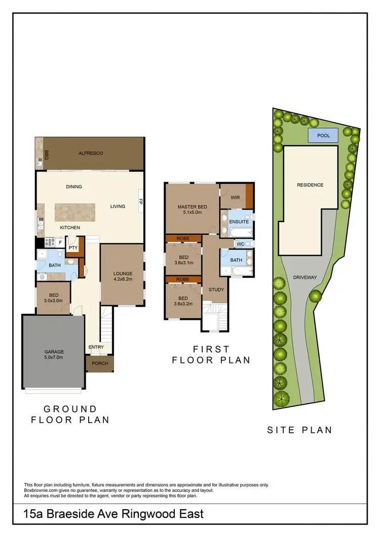 Floorplan of Homely house listing, 15A Braeside Avenue, Ringwood East VIC 3135