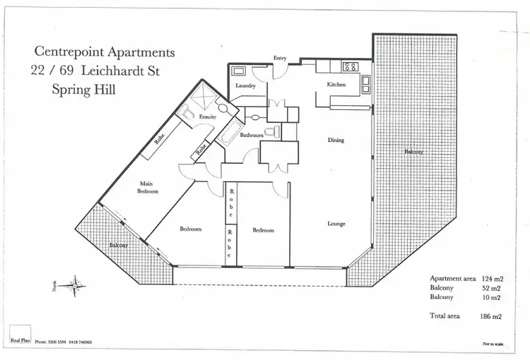 Floorplan of Homely unit listing, 22/69 Leichhardt Street, Spring Hill QLD 4000