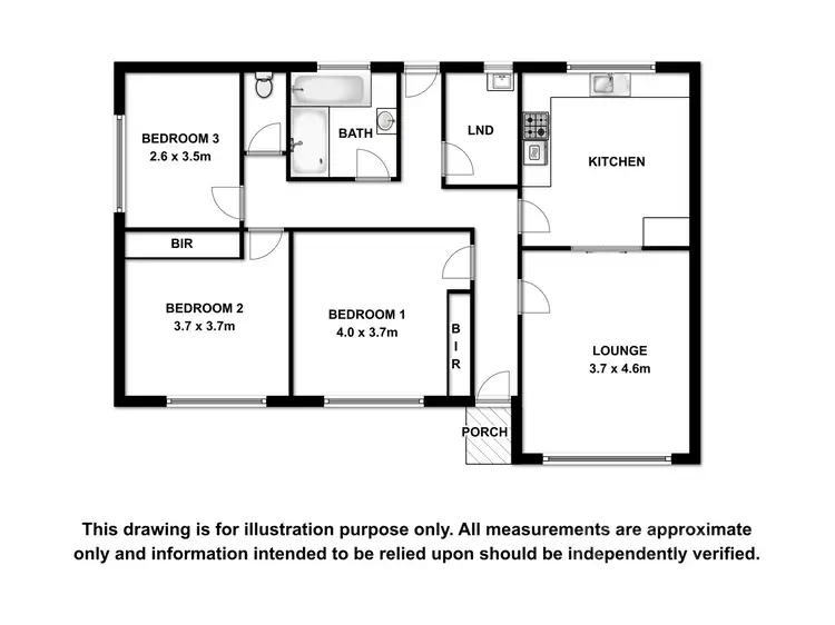 Floorplan of Homely house listing, 4 Banksia Street, Mount Gambier SA 5290
