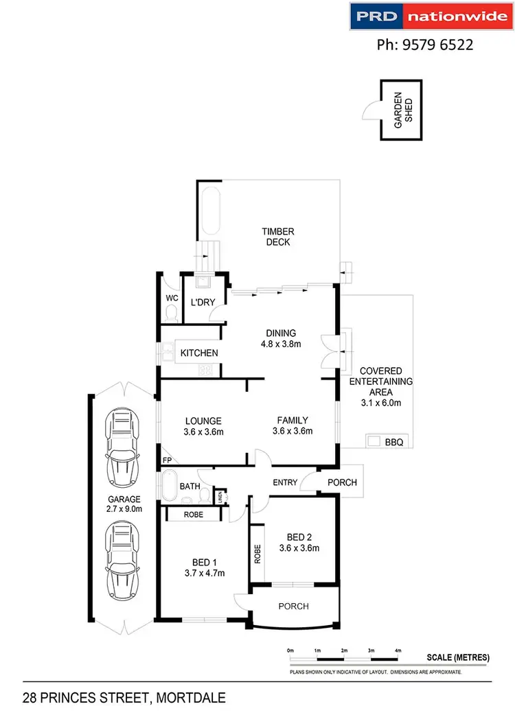Floorplan of Homely house listing, 28 Princes Street, Mortdale NSW 2223