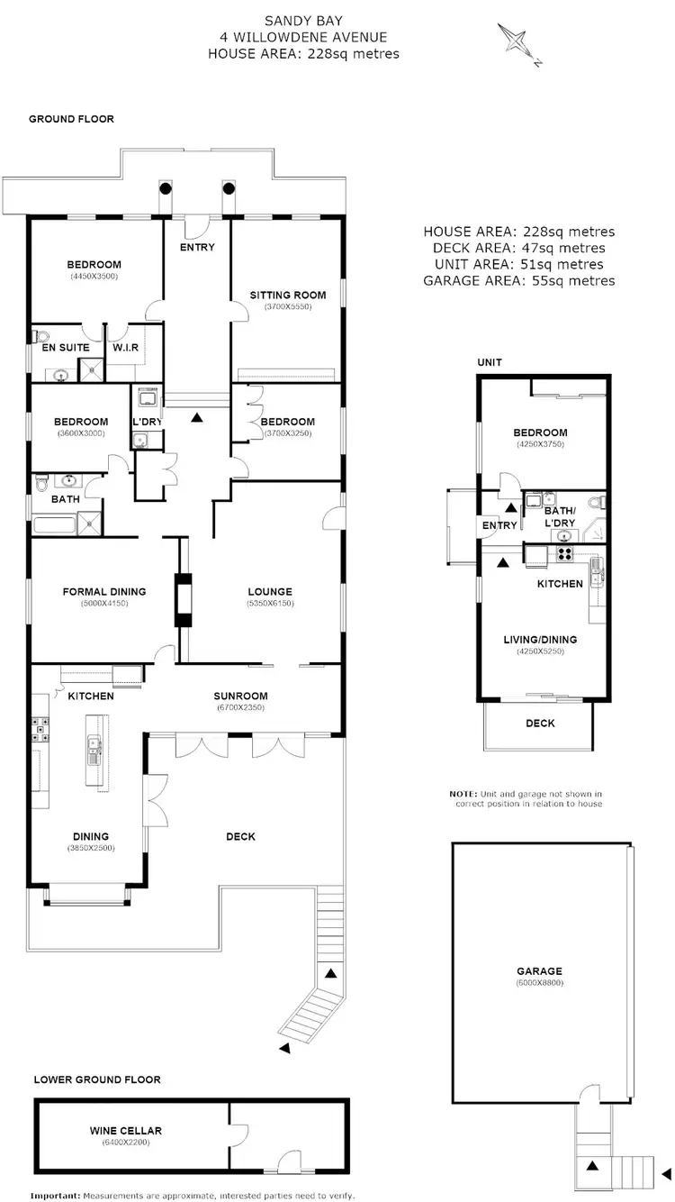 Floorplan of Homely house listing, 4 Willowdene Avenue, Sandy Bay TAS 7005