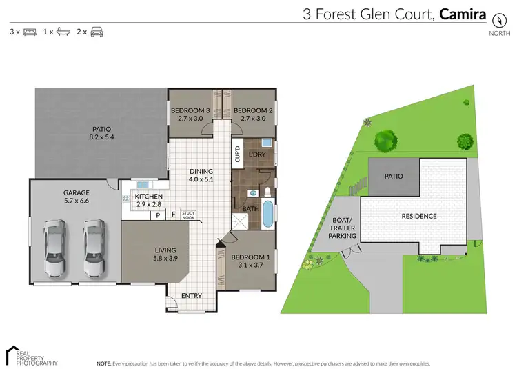 Floorplan of Homely house listing, 3 Forest Glen Court, Camira QLD 4300