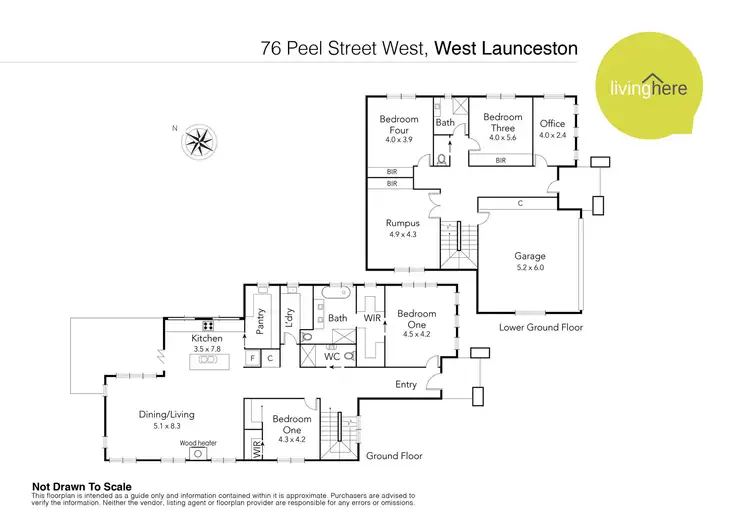 Floorplan of Homely house listing, 76 Peel Street West, West Launceston TAS 7250