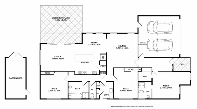 Floorplan of Homely house listing, 62 Whistler Concourse, Bandiana VIC 3691