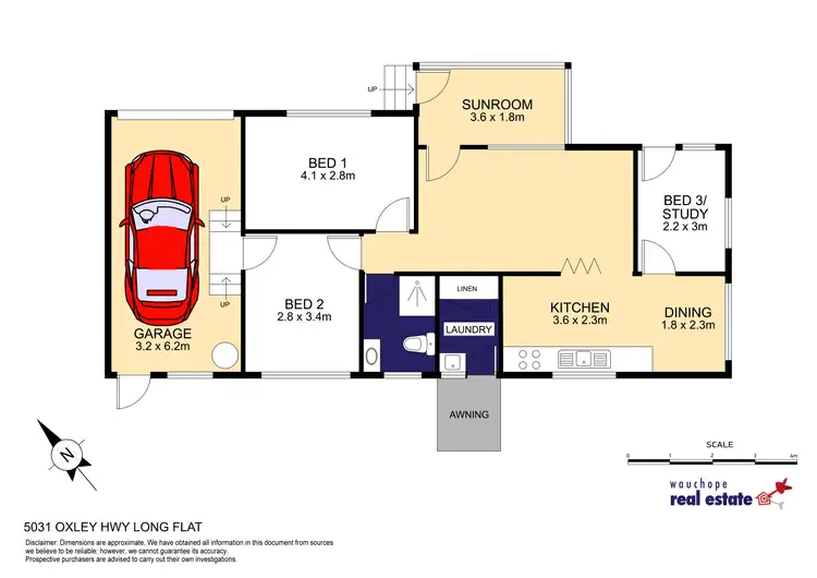 Floorplan of Homely house listing, 5031 Oxley Highway, Long Flat NSW 2446