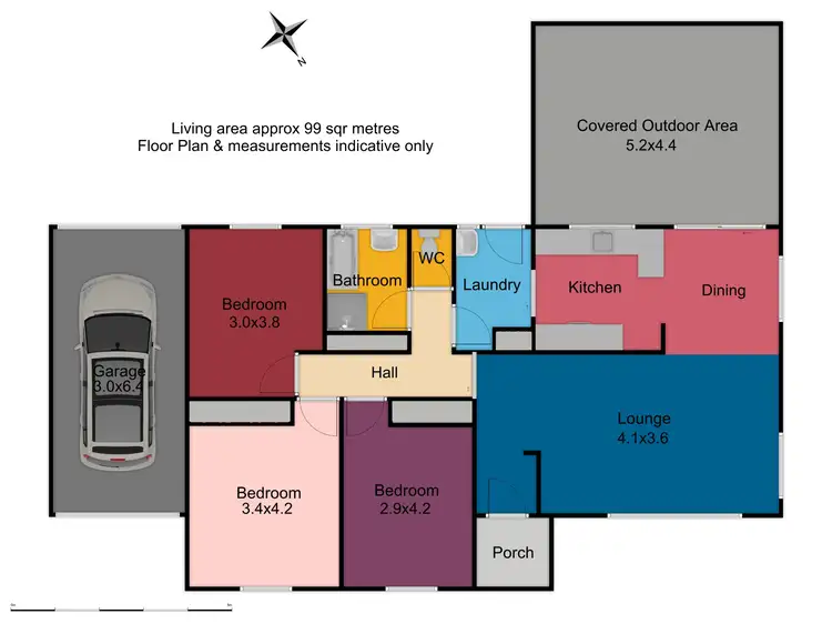 Floorplan of Homely house listing, 26 Banksia Street, Orange NSW 2800