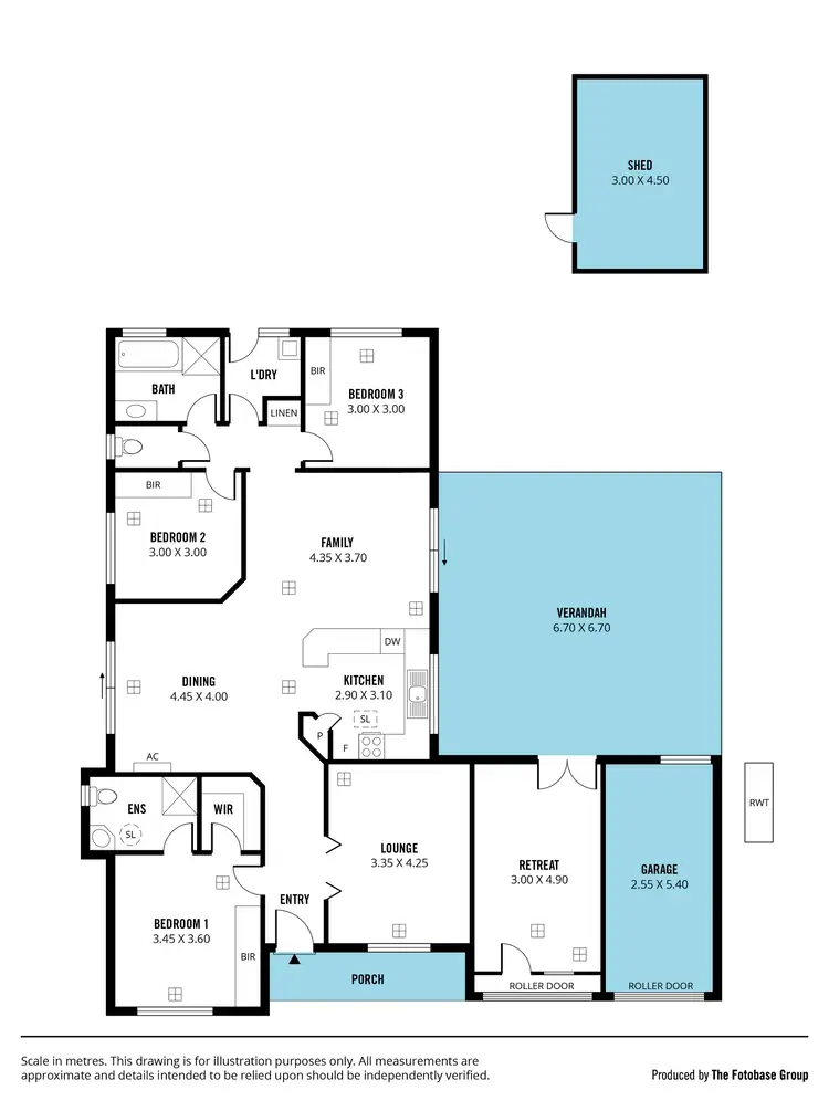 Floorplan of Homely house listing, 154 Brodie Road, Morphett Vale SA 5162