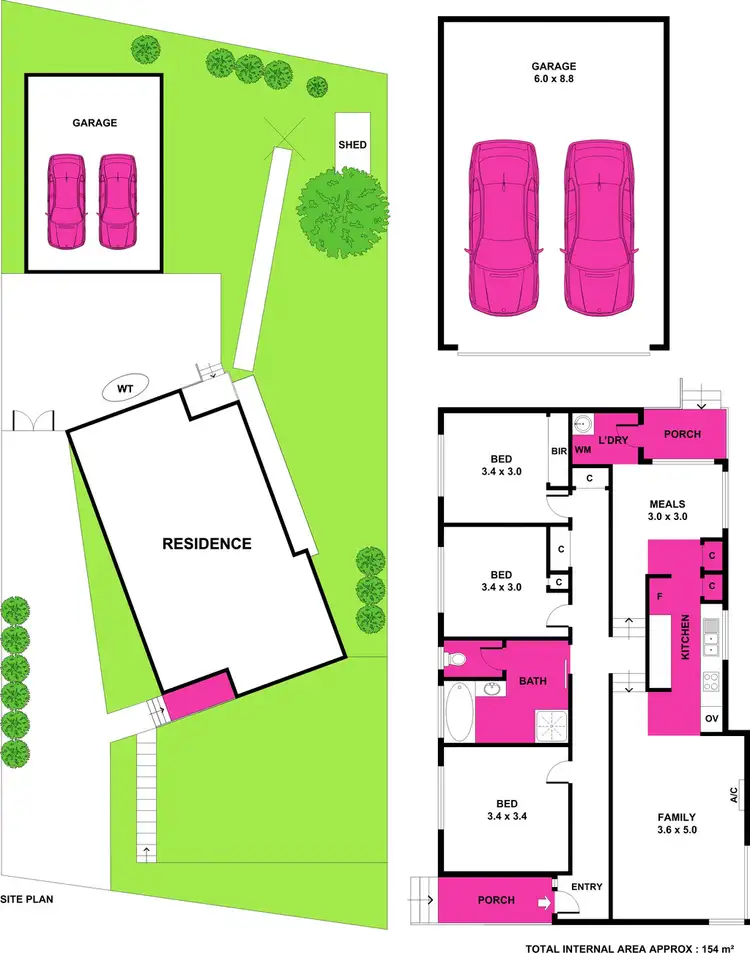 Floorplan of Homely house listing, 1 Apaloosa Court, Belmont VIC 3216