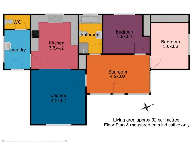 Floorplan of Homely house listing, 24 Casey Street, Orange NSW 2800