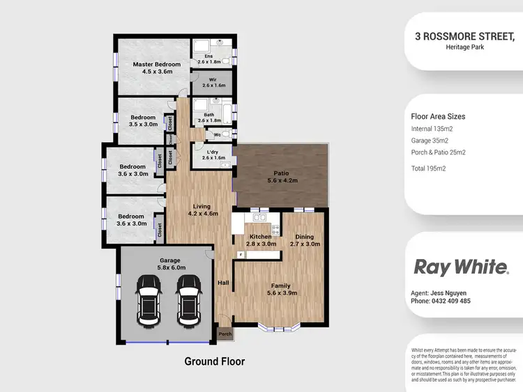 Floorplan of Homely house listing, 3 Rossmore Street, Heritage Park QLD 4118