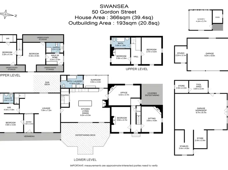 Floorplan of Homely house listing, 50 Gordon Street, Swansea TAS 7190