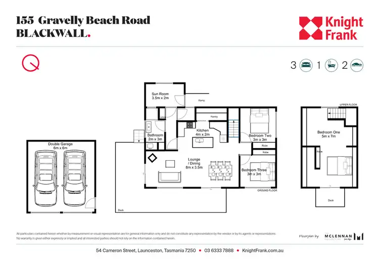 Floorplan of Homely house listing, 155 Gravelly Beach Road, Blackwall TAS 7275