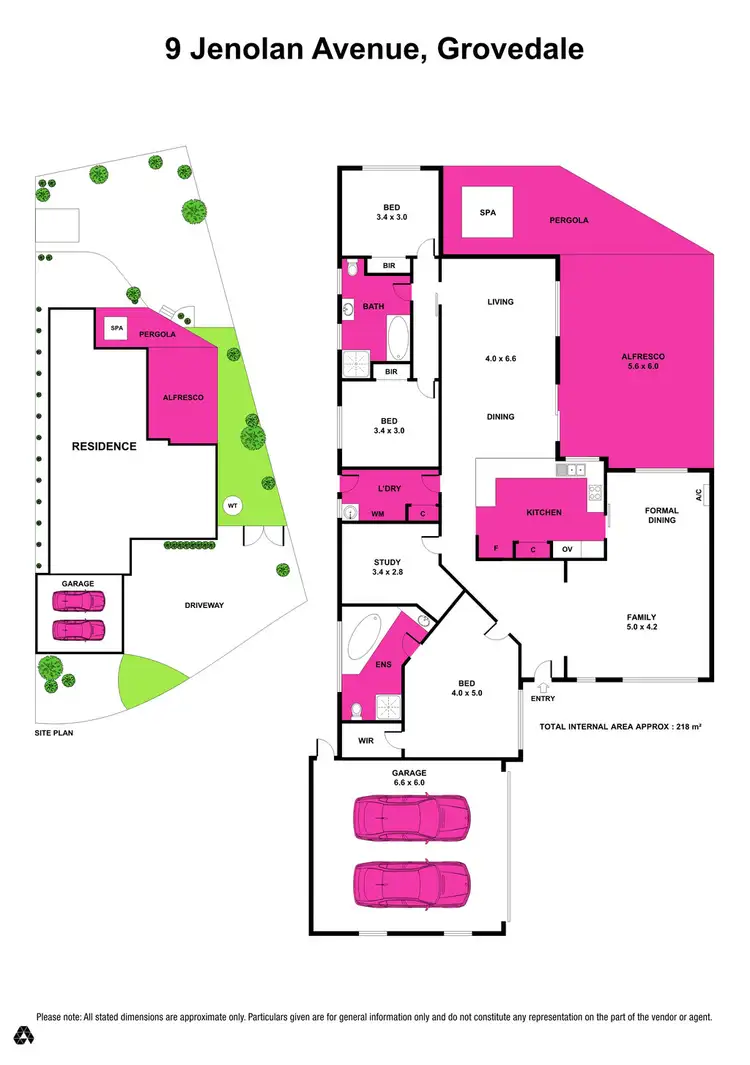 Floorplan of Homely house listing, 9 Jenolan Avenue, Grovedale VIC 3216
