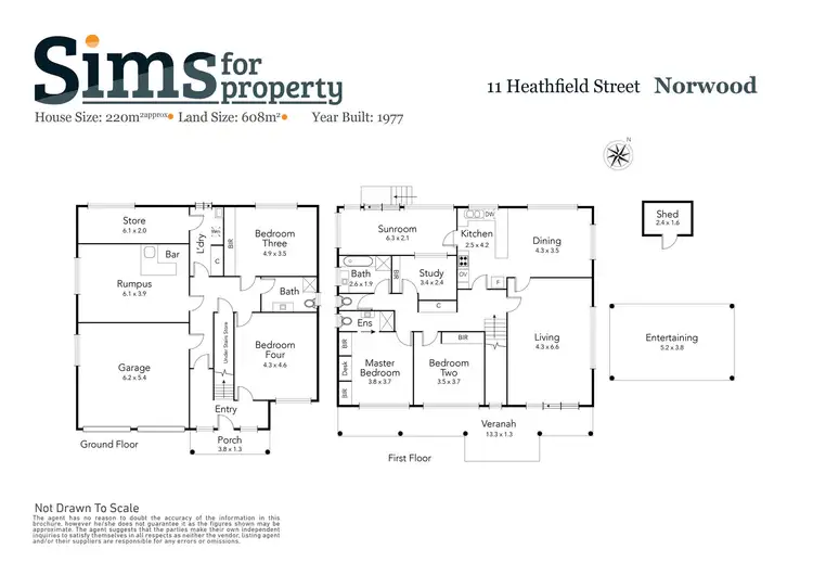 Floorplan of Homely house listing, 11 Heathfield Street, Norwood TAS 7250