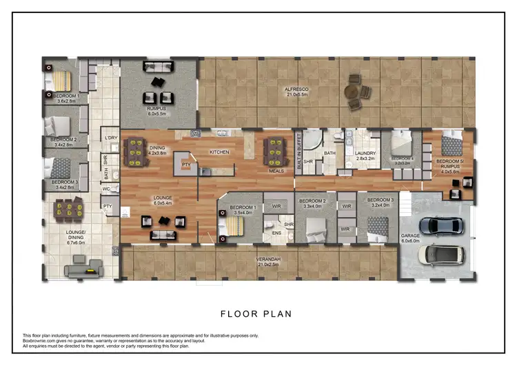 Floorplan of Homely house listing, 14 Baskerville Drive, Mudgee NSW 2850