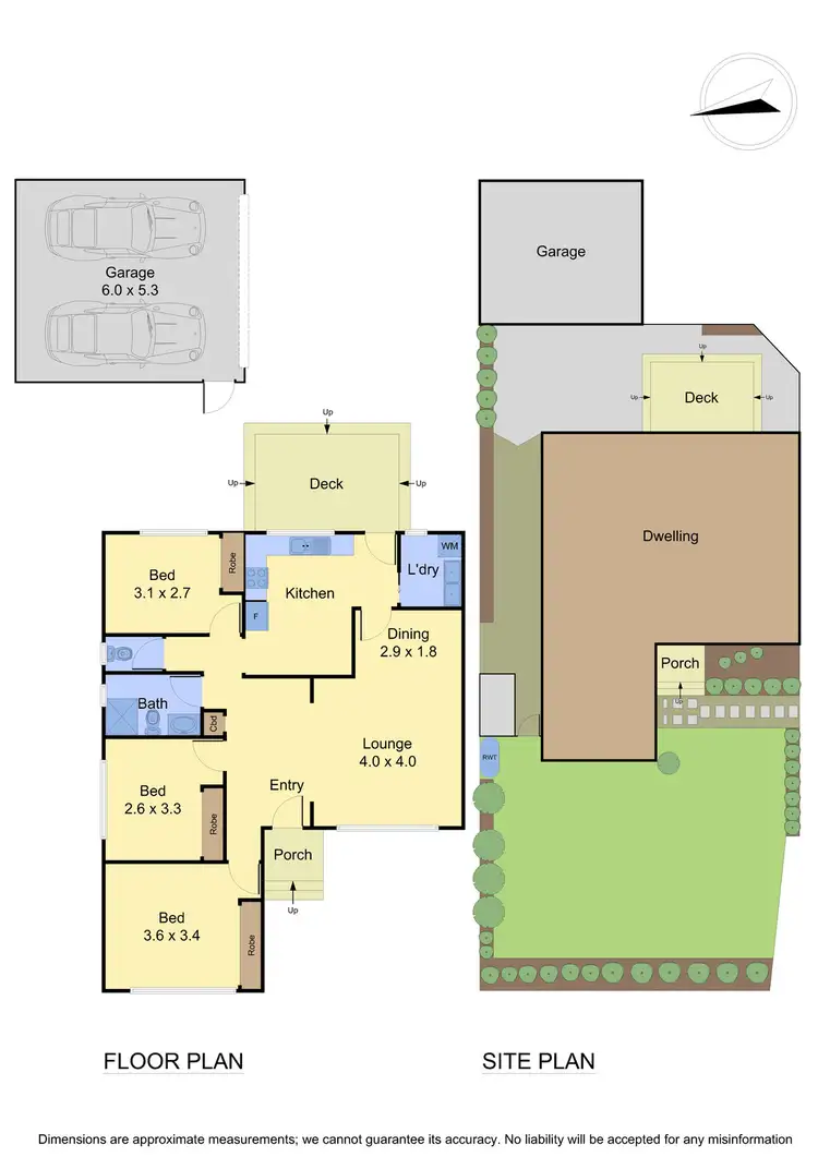 Floorplan of Homely unit listing, 1/3 Everglade Avenue, Forest Hill VIC 3131