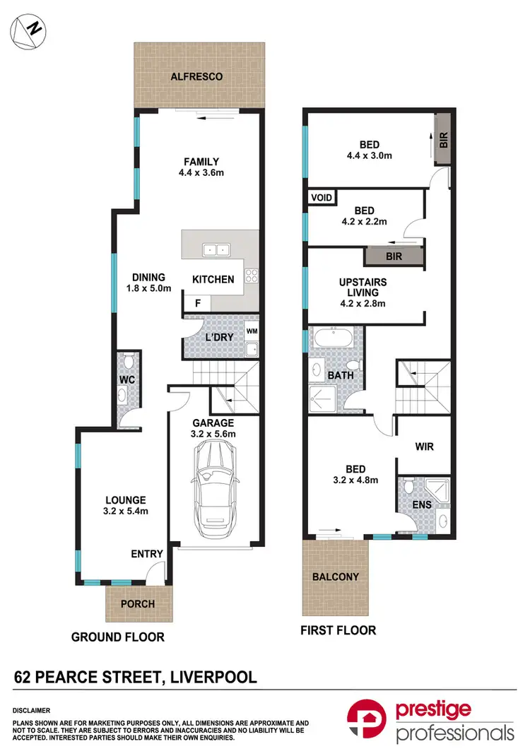 Floorplan of Homely house listing, 62 Pearce Street, Liverpool NSW 2170