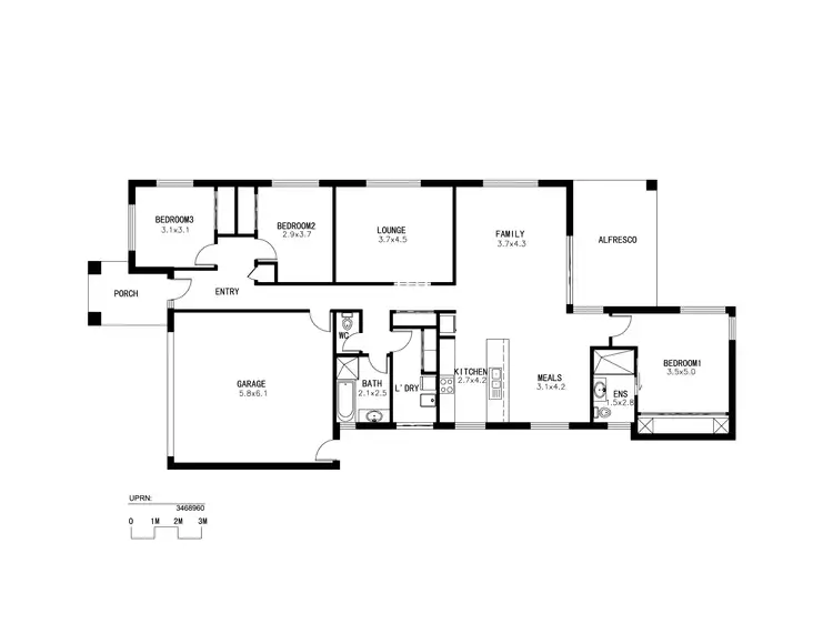 Floorplan of Homely house listing, Address available on request