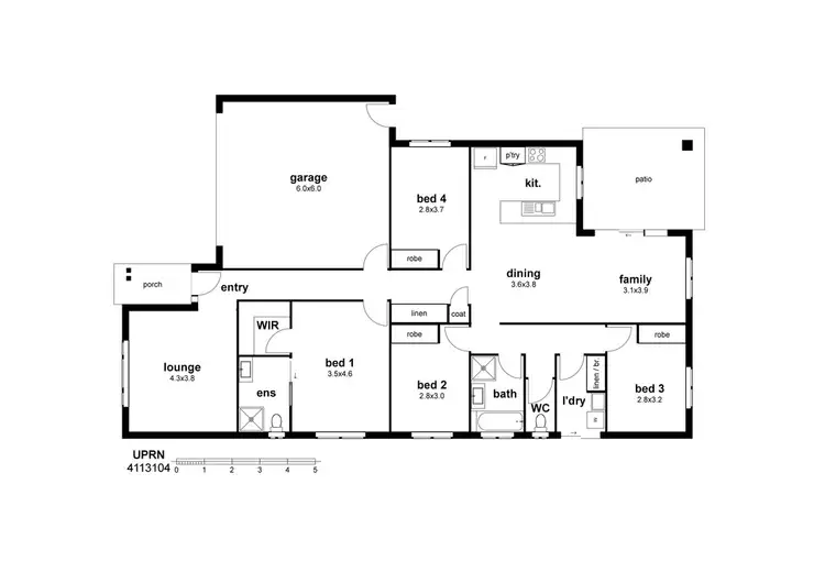 Floorplan of Homely house listing, Address available on request
