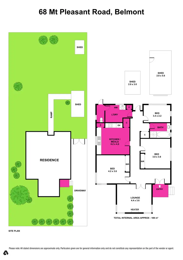 Floorplan of Homely house listing, 68 Mt Pleasant Road, Belmont VIC 3216