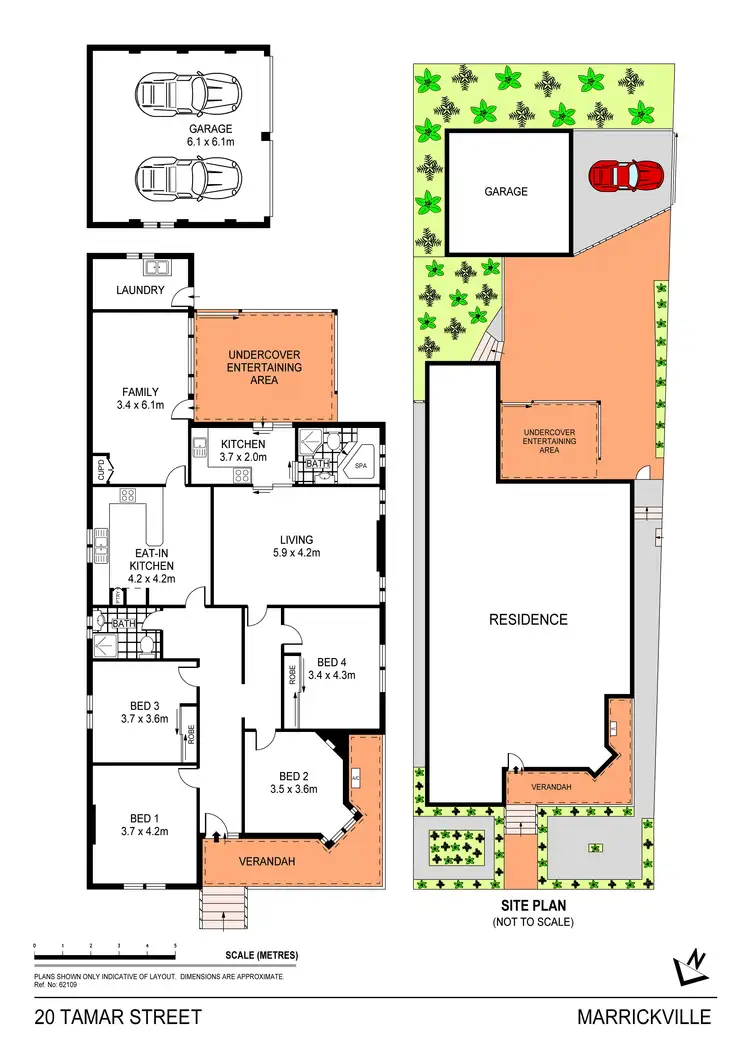 Floorplan of Homely house listing, 20 Tamar Street, Marrickville NSW 2204