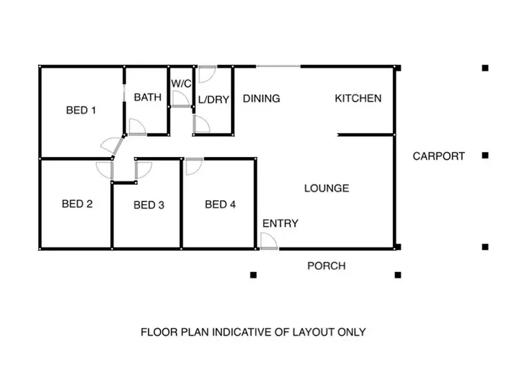 Floorplan of Homely house listing, 19 Love Street, Crestmead QLD 4132