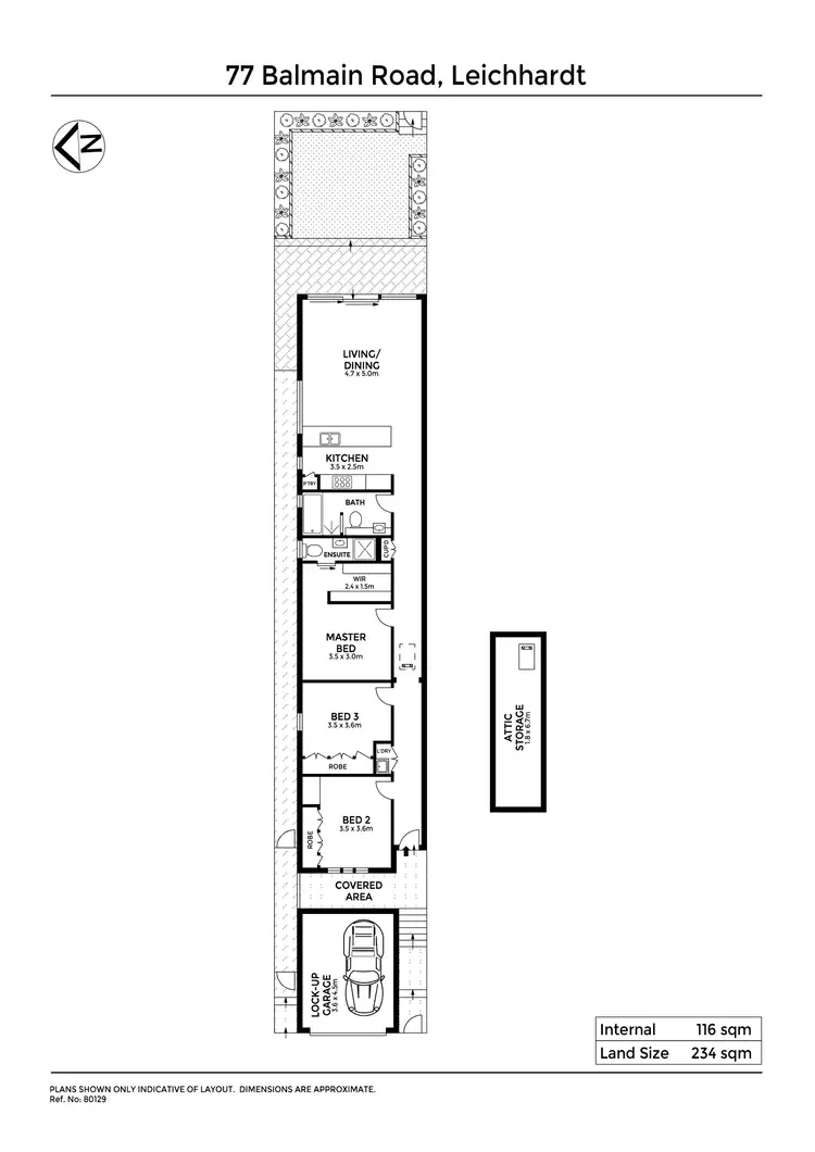 Floorplan of Homely house listing, 77 Balmain Road, Leichhardt NSW 2040