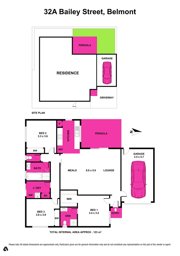 Floorplan of Homely house listing, 32A Bailey Street, Belmont VIC 3216