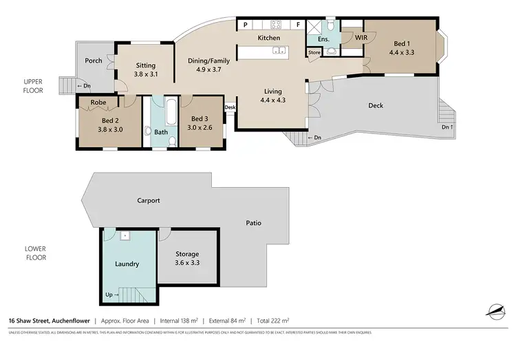 Floorplan of Homely house listing, 16 Shaw Street, Auchenflower QLD 4066