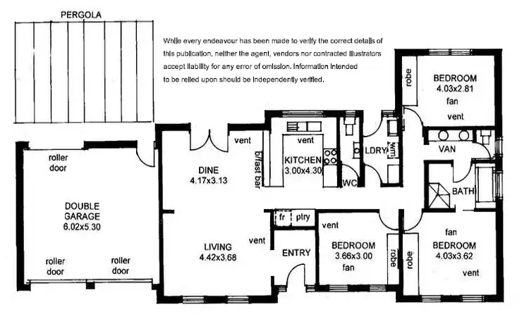 Floorplan of Homely house listing, 1 Patola Street, Magill SA 5072